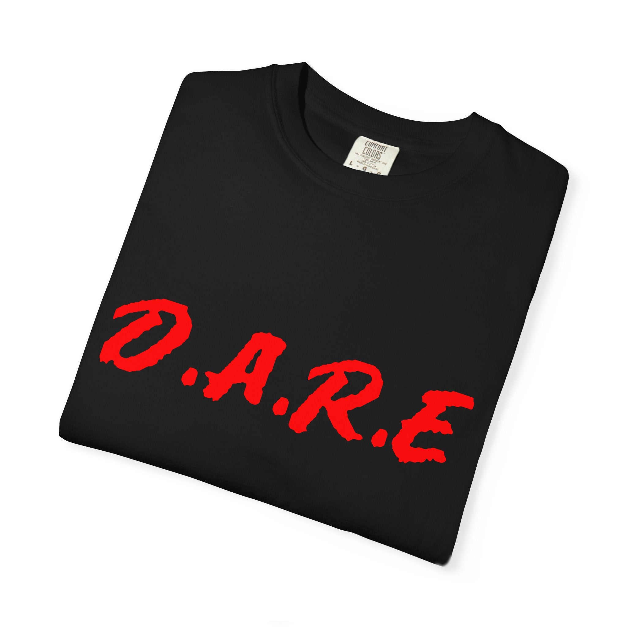 "D.A.R.E." — White Minimalist Streetwear
