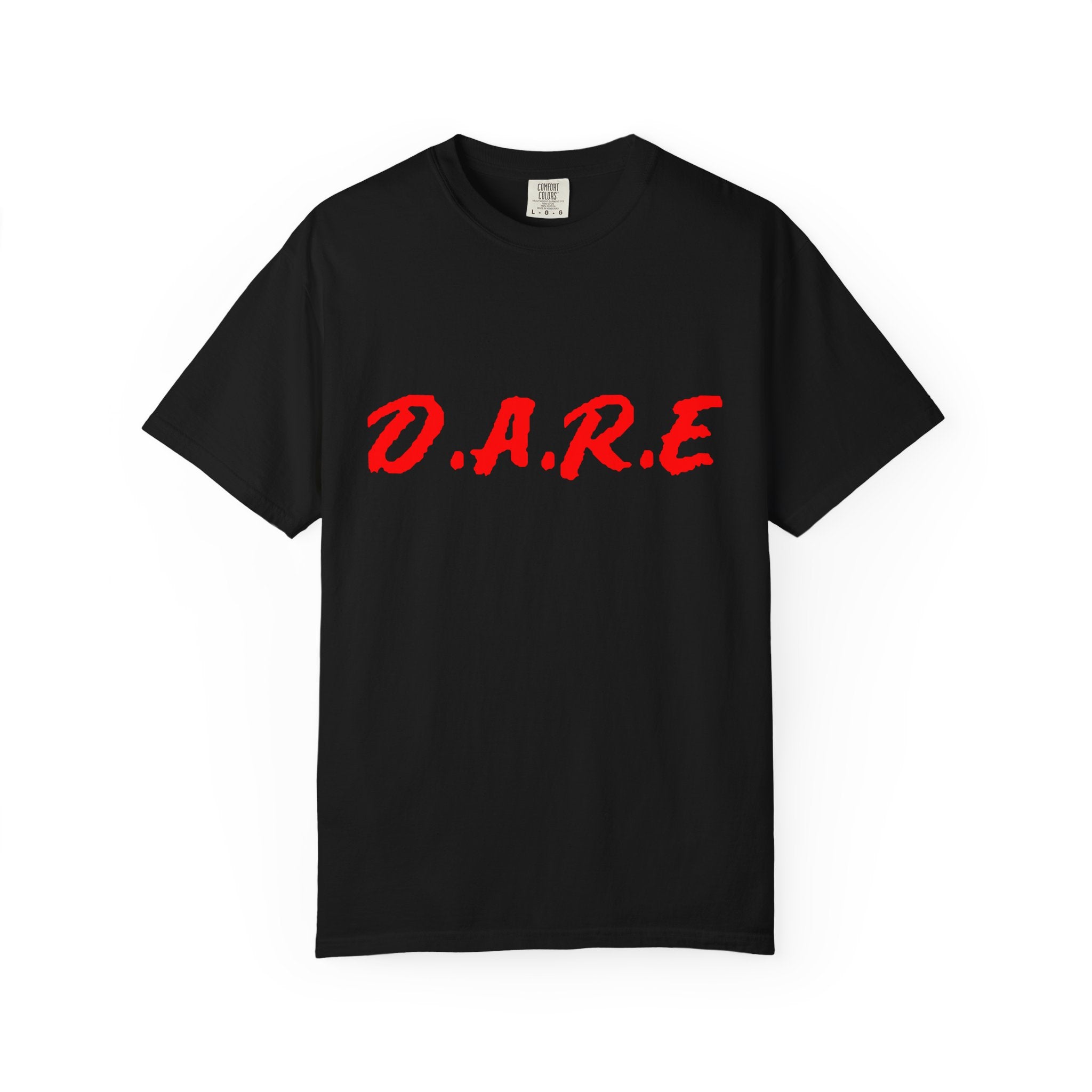 "D.A.R.E." — White Minimalist Streetwear