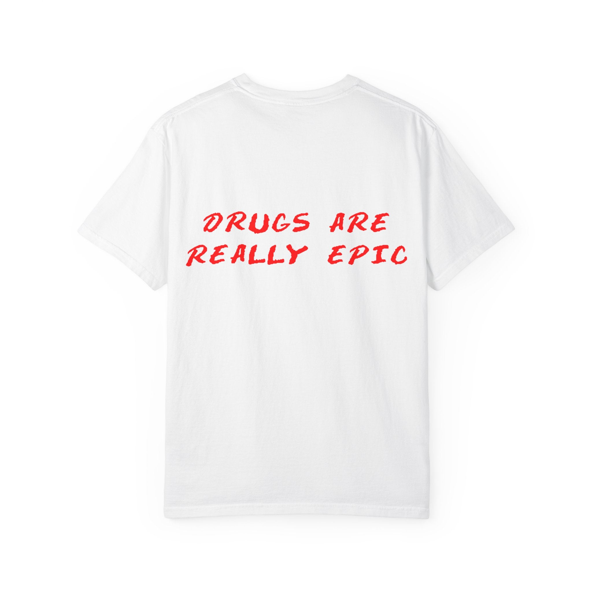 "D.A.R.E." — White Minimalist Streetwear